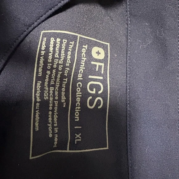 Figs Navy Scrub Jumpsuit - Picture 3 of 4